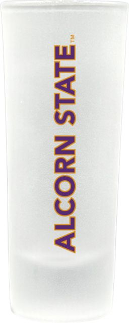 Alcorn State University Frosted Collector's Glass