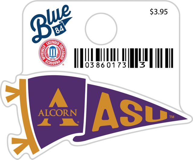 Alcorn State University Braves Mini Sticker