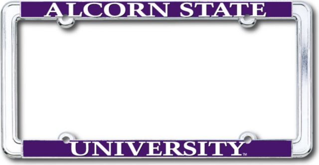 Alcorn State University Thin Dome License Plate Frame
