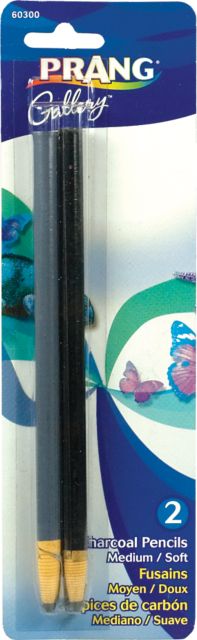 Prang Charcoal Pencil Paper Wrap 2-Pack