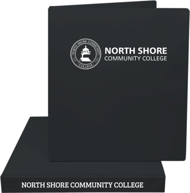 North Shore Community College 1'' Vinyl Binder