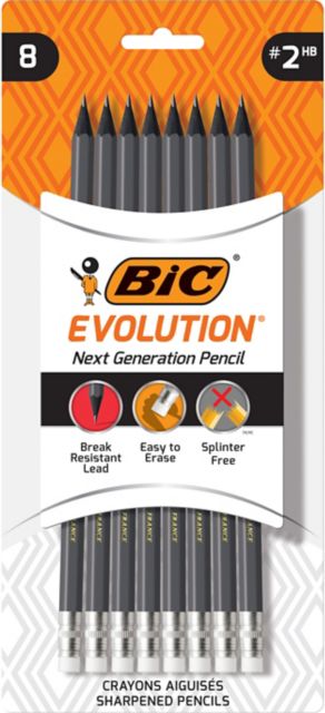 evolution of the pencil