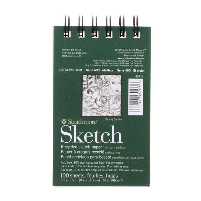 SKETCH RECYCLED 400 3X5 100 SHEETS