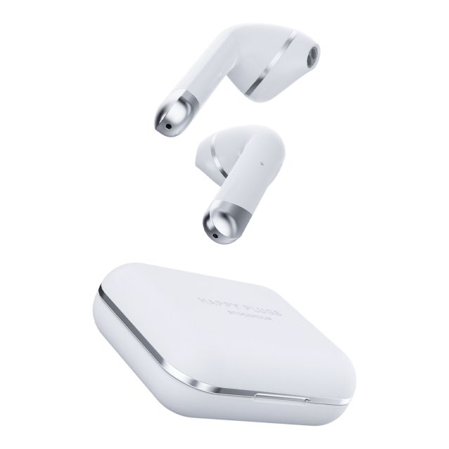 Happy Plugs Air True Wireless, White - ONLINE ONLY