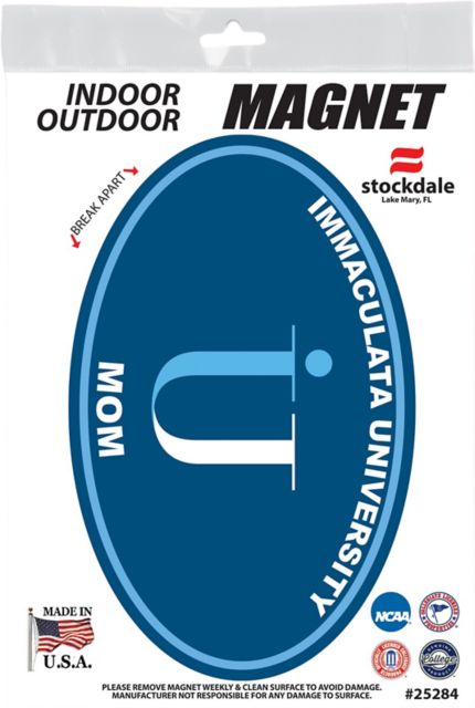 Immaculata University Mom 3.5 x 5.5 Oval Magnet