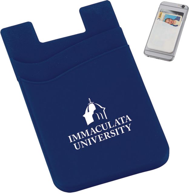 Immaculata University Silicone Card Wallet