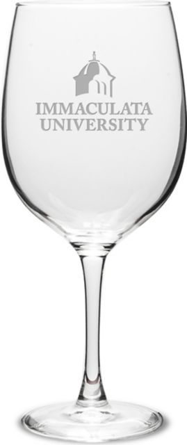 Immaculata University 19 oz. Wine Glass