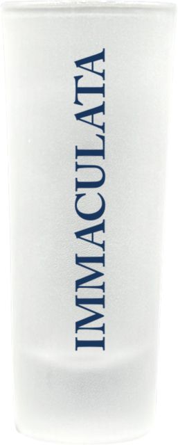 Immaculata University Frosted Collector's Glass