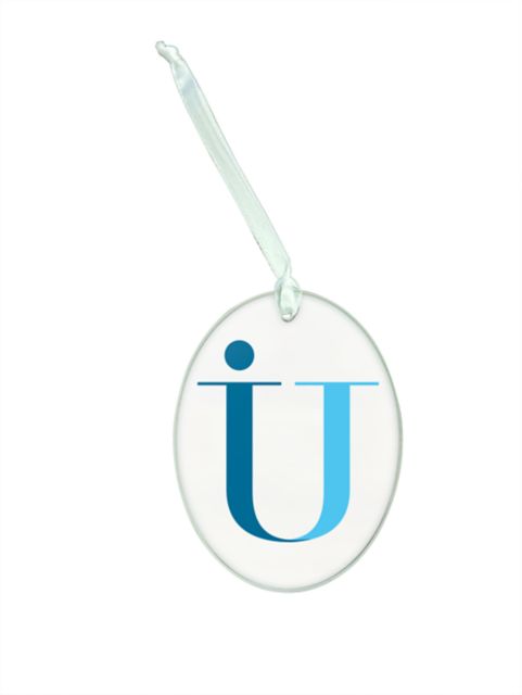 Immaculata University Glass Ornament