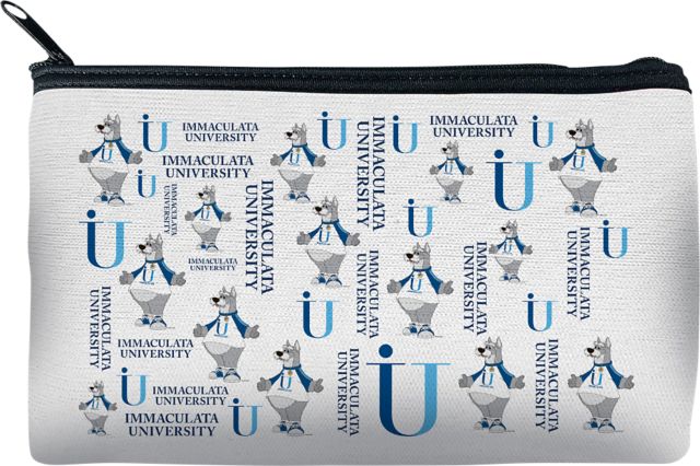 Immaculata University Mighty Macs Neoprene Zipper Pouch