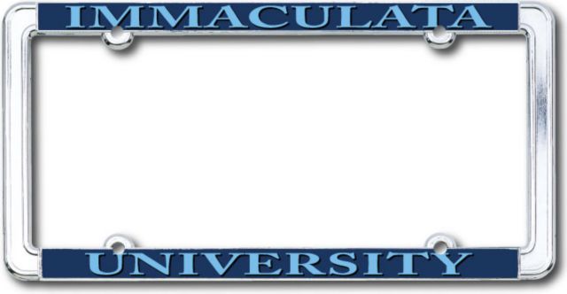 Immaculata University License Plate Frame