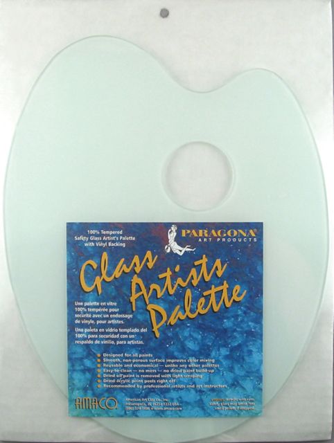 GLASS PALETTE CLASSIC 13X10.5