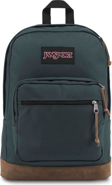 Jansport backpack with leather bottom best sale