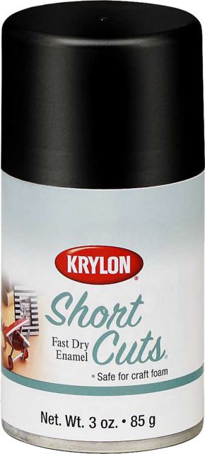 Short Cuts Spray Paints 3 oz Gloss Black