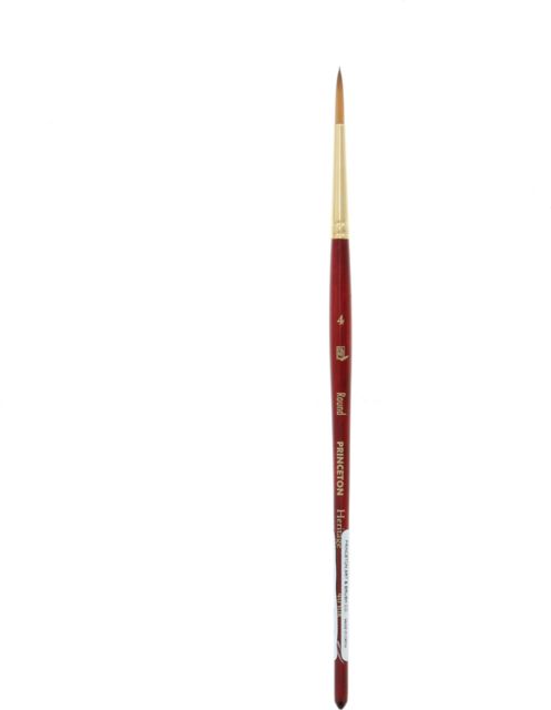 Heritage Sythetic Sable Brush Watercolor Round 4
