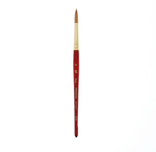 Heritage Sythetic Sable Brush Watercolor Round 10