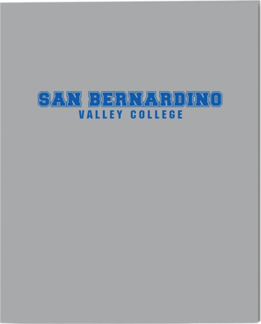 San Bernardino Community College 2 Pocket Folder