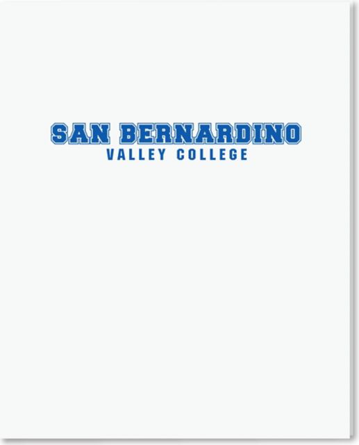 San Bernardino Community College 2 Pocket Folder