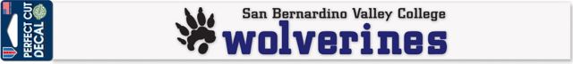 San Bernardino Community College  2'' x 17'' Perfect Cut Decal
