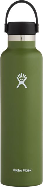 Hydro Flask Bottle Standard Mouth Flex Cap 24oz Olive