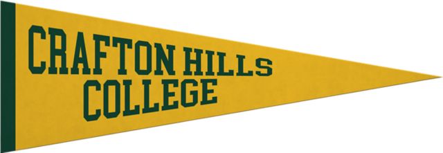 Crafton Hills College 5x15 Pennant
