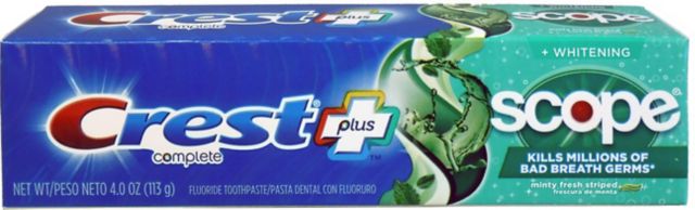 CREST TOOTHPST+SCPE WHITE 4OZ