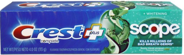 CREST TOOTHPST+SCPE WHITE 4OZ