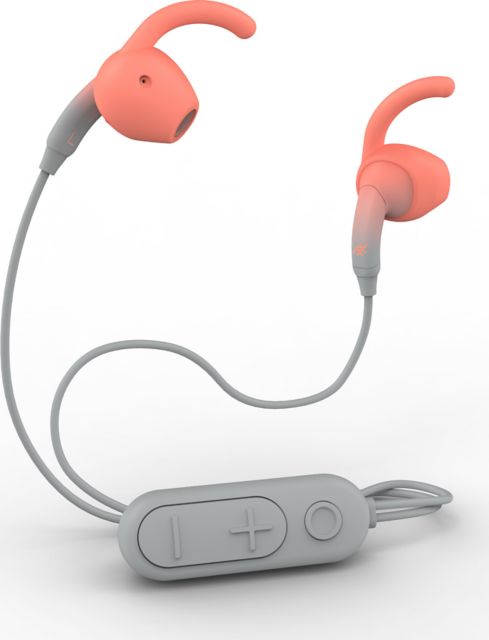 iFrogz Audio Sound Hub Tone Earbuds Gray/Coral - ONLINE ONLY