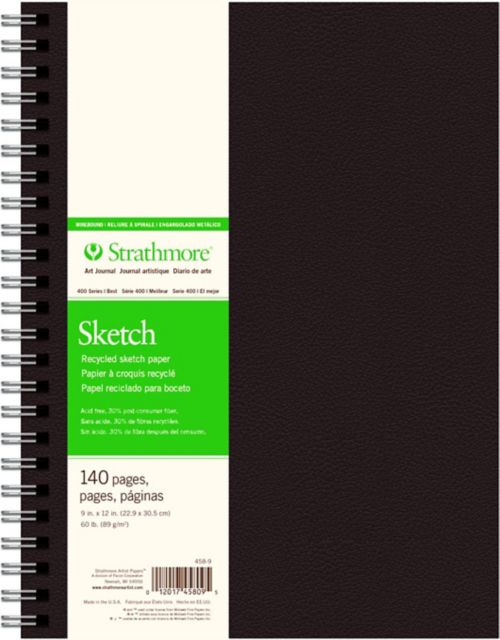 Strathmore Spiral Sketch Pad 9x12