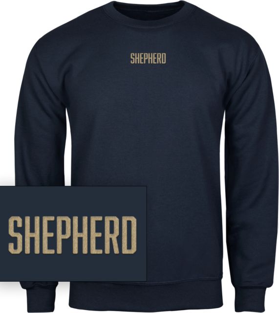 Shepherd University Fleece Chainstitch Crewneck Sweatshirt