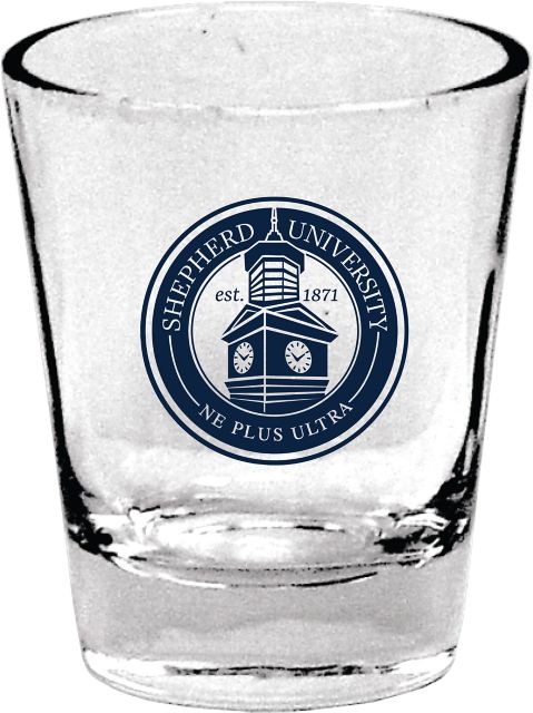 Shepherd University 1.5 oz. Collector's Glass