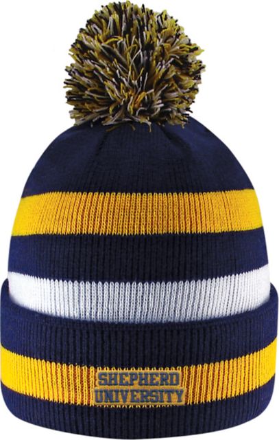 Shepherd University Knit Cuff Pom Hat