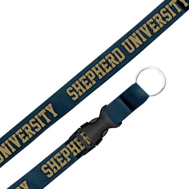 Shepherd University .75 Woven Lanyard