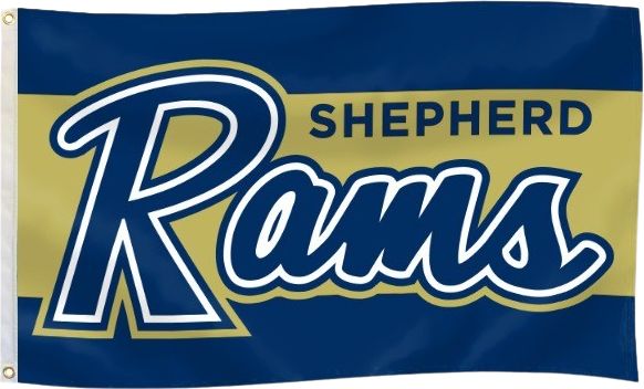 Shepherd University Rams 3' x 5' Durawave Flag