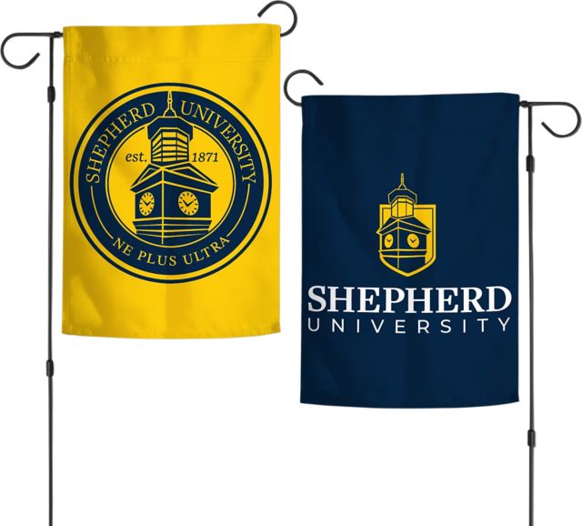 Shepherd University 12x18 Garden Flag