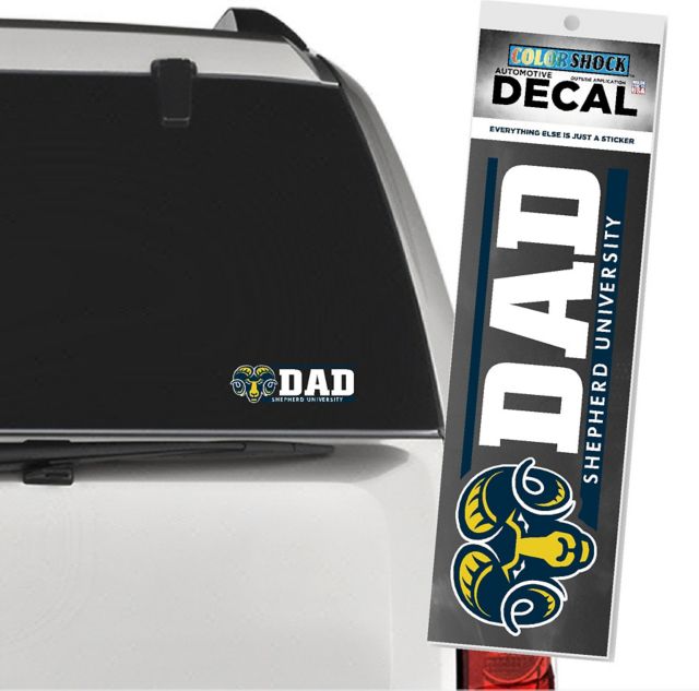 Shepherd University Dad Decal
