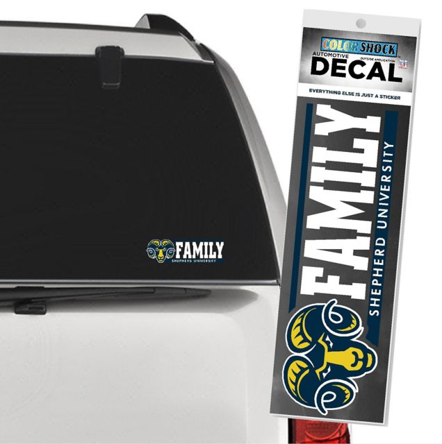 Shepherd University Mascor Family Decal