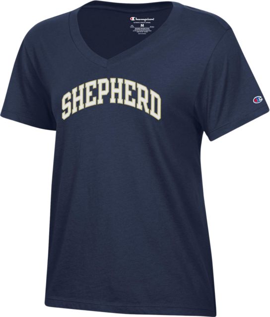 Shepherd University Women's V-Neck Short Sleeve T-Shirt