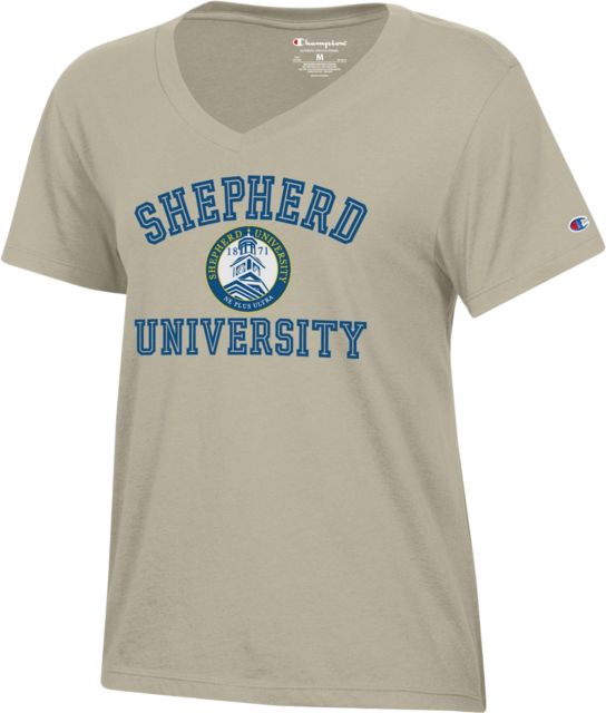 Shepherd University Women's V-Neck Short Sleeve T-Shirt