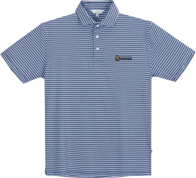 Shepherd University Stripe Performance Polo