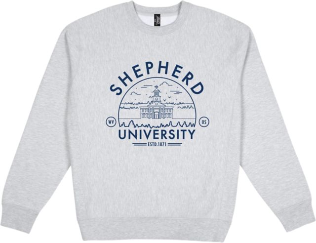 Shepherd University Premium Heavyweight Pullover Fleece Crewneck - ONLINE ONLY