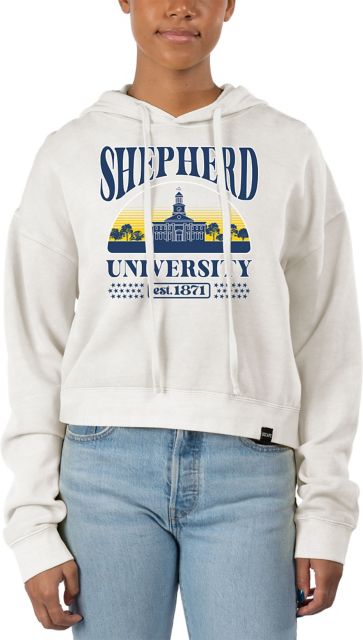 Shepherd University Women's Cropped Hoodie