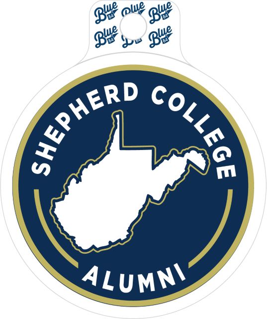 Shepherd University Alumni Full Size Sticker