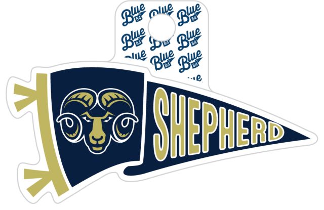 Shepherd University Full Size Sticker