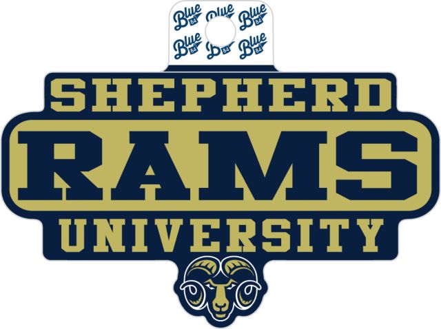 Shepherd University Fullsize Sticker