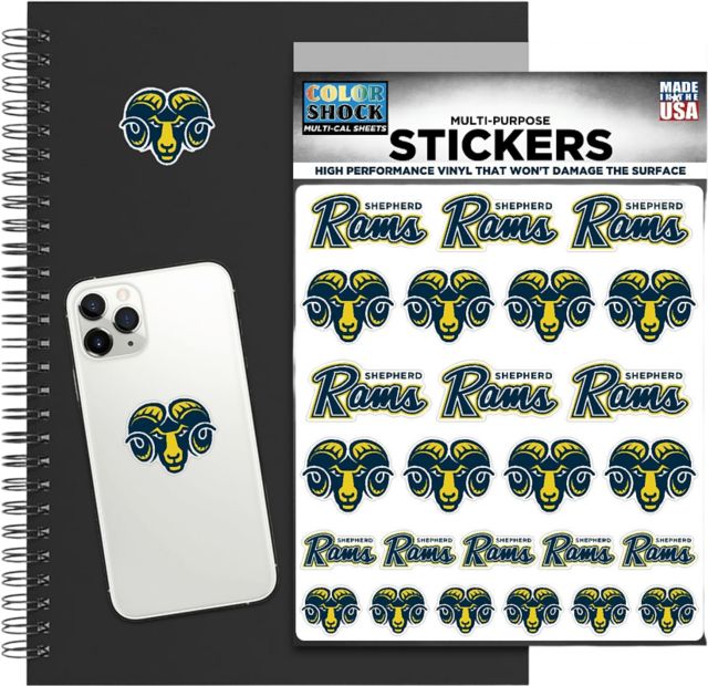 Shepherd University Sticker Sheet