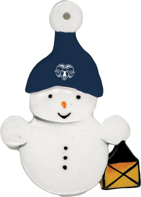 Shepherd University Snowman Ornament