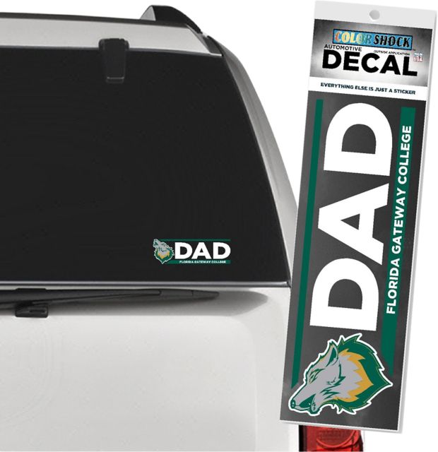 Florida Gateway College Dad Decal