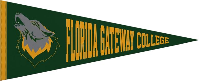 Florida Gateway College 12"X30" Full Color Pennant