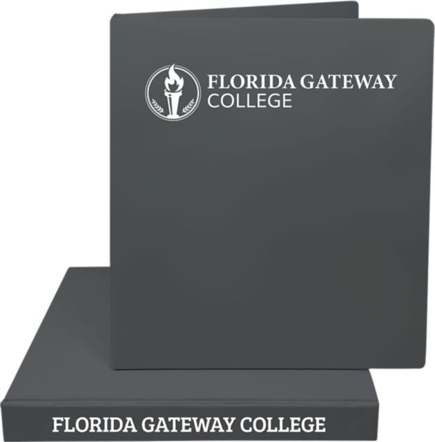 Florida Gateway College 1'' Vinyl Binder